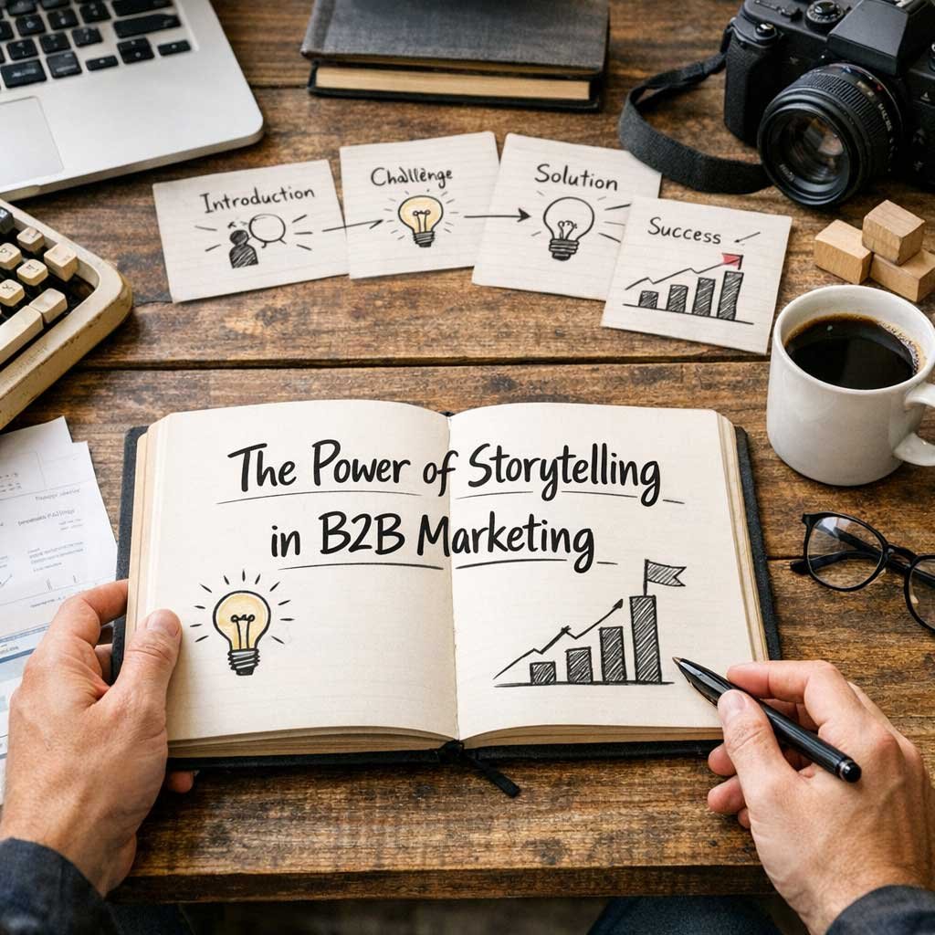 Potęga storytellingu w marketingu B2B: Emocje i zysk