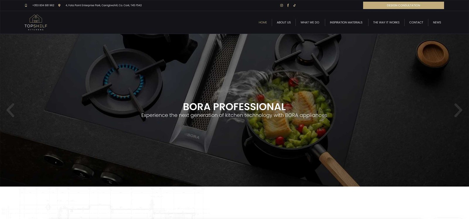 strony internetowe - topshelf kitchen